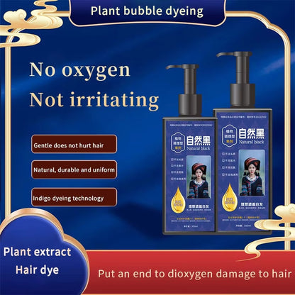Grandma Plant Formula Hair Dye Shampoo Buy 1 Bottle 🧴 Get 1 Bottle FREE 🧴