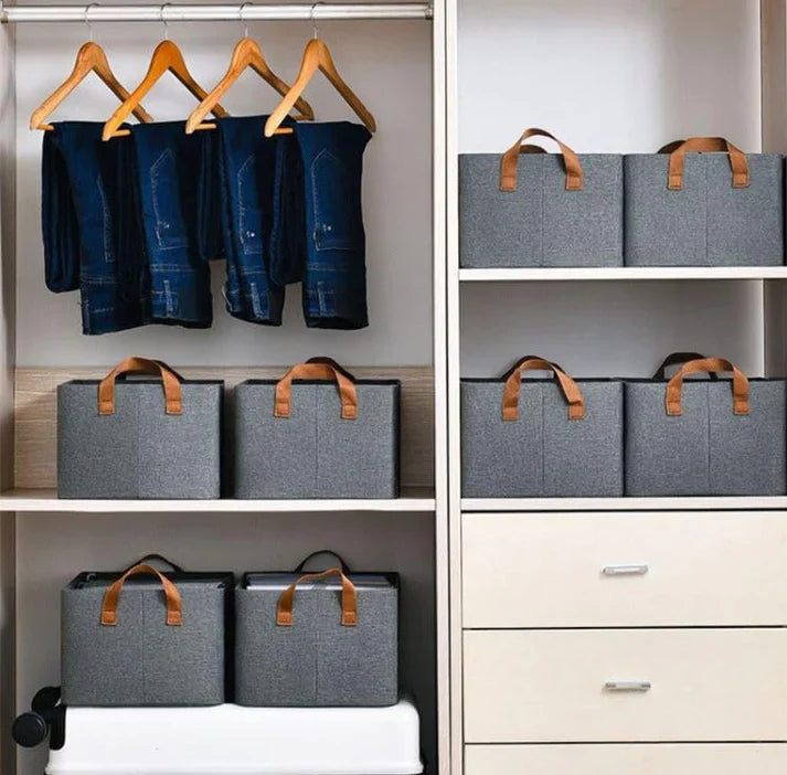WardrobeBox™ Compact Foldable Organisers | 🔥 COMBO PACK🔥