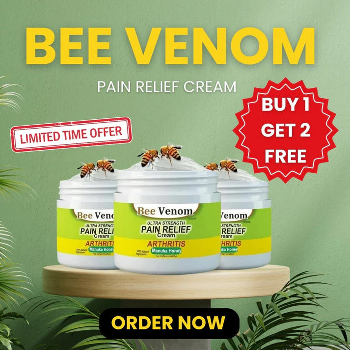 BeeTherapy™ #1 Bee Venom Pain Relief Cream | Buy 1 Get 2 Free🔥