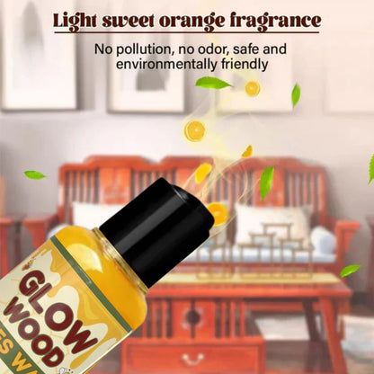 GLOW WOOD Bee Wax Wood Furniture Polish [ Pack of 2 ]