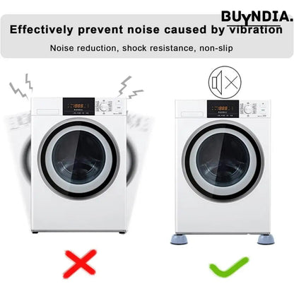 Anti Vibration Washing Machine Pads (Set of 4)