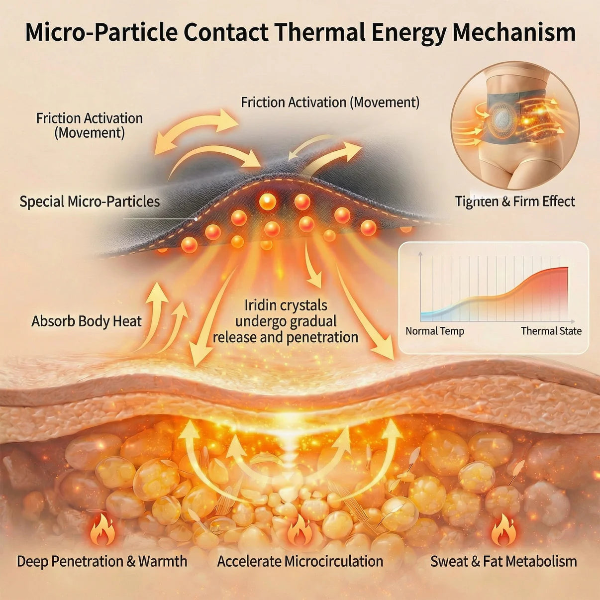 Berberine 4-in-1 Micro-Particle Shaper Shorts +
