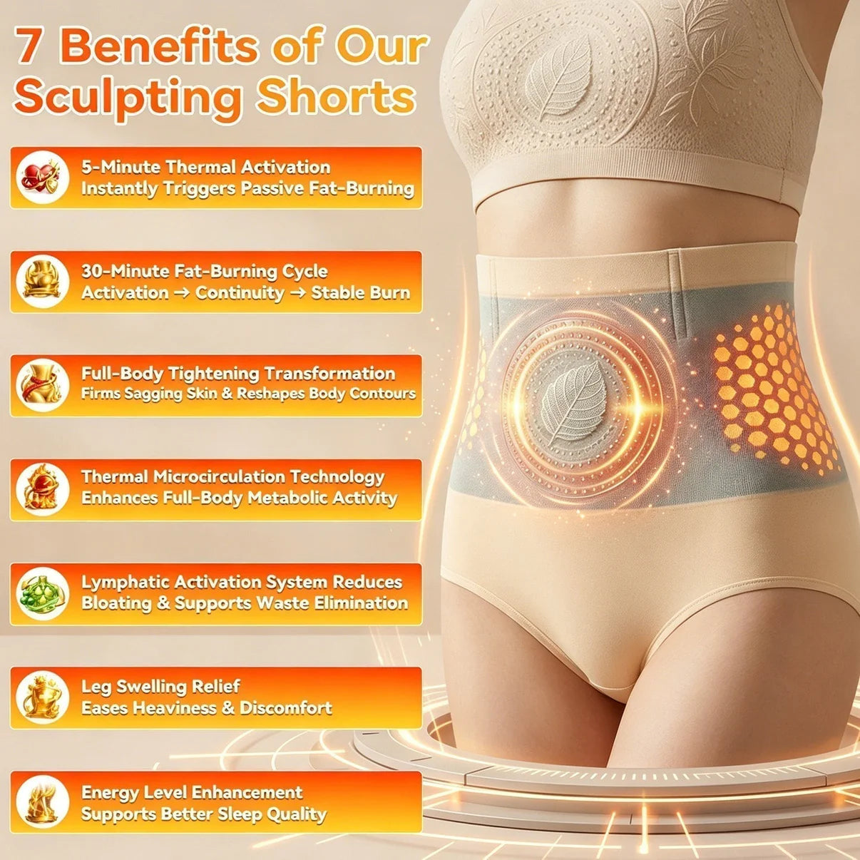 Berberine 4-in-1 Micro-Particle Shaper Shorts +