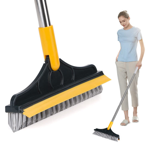2-in-1 Floor Cleaner Brush with Wiper 🔥Flat 40% Savings🔥