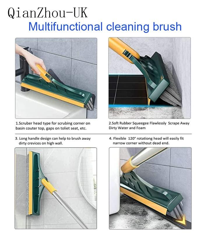 2-in-1 Floor Cleaner Brush with Wiper 🔥Flat 40% Savings🔥