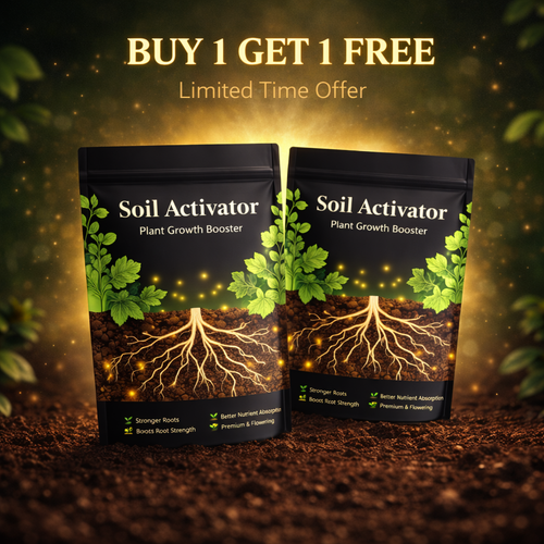 Soil Activator – Plant Growth Booster 🪴🚀 | BUY 1 GET 1 FREE