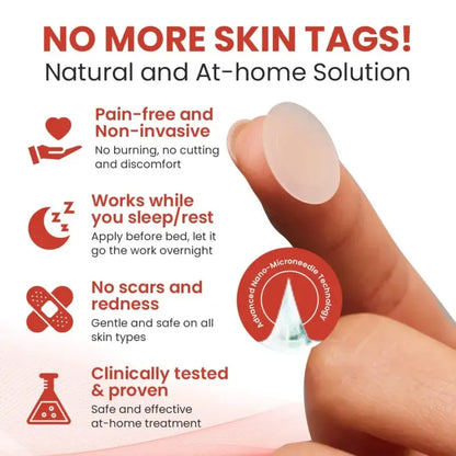 Derma Smooth Skin Tag Removal Patch 🌟