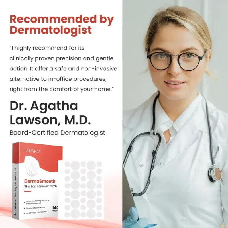 Derma Smooth Skin Tag Removal Patch 🌟
