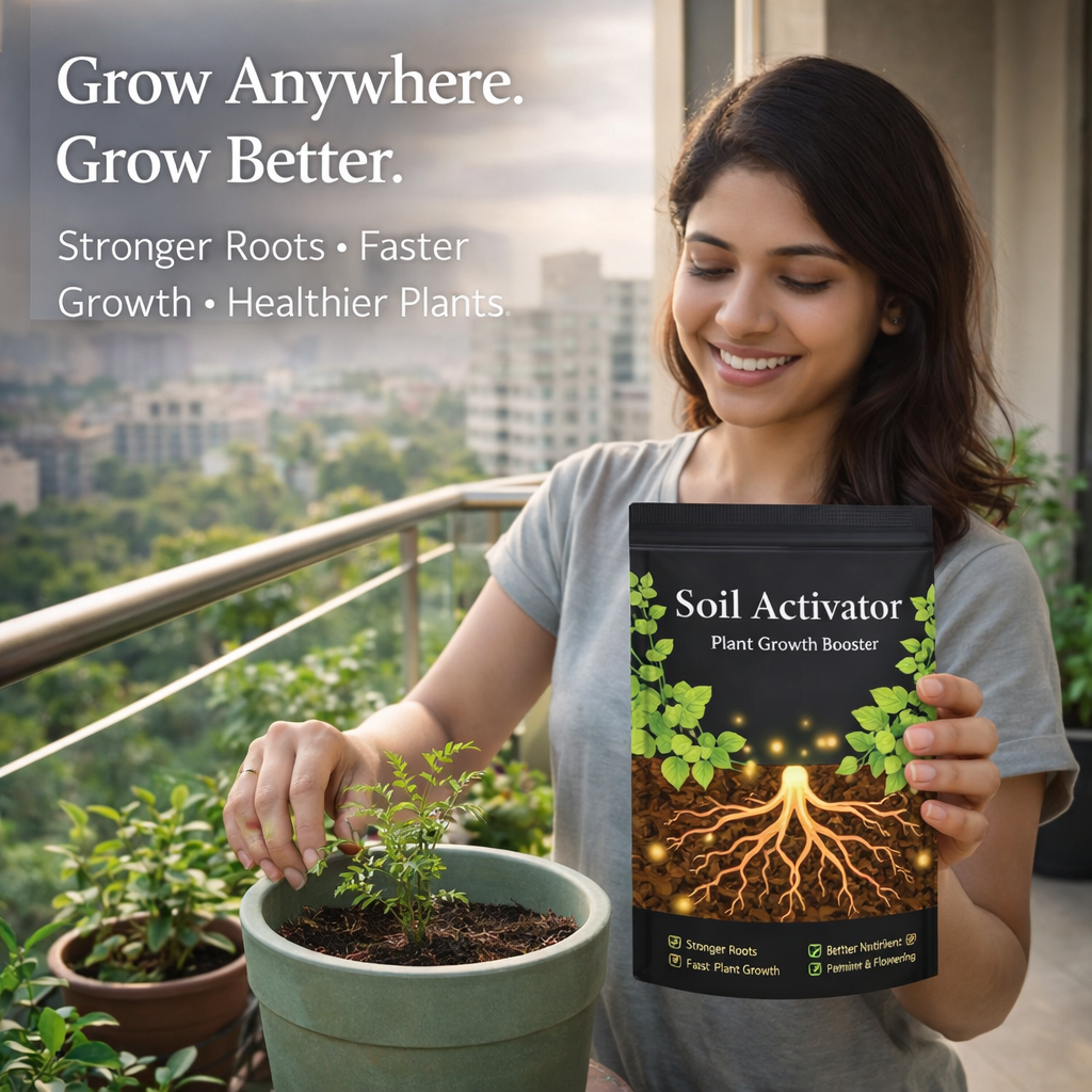 Soil Activator – Plant Growth Booster 🪴🚀 | BUY 1 GET 1 FREE