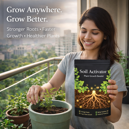 Soil Activator – Plant Growth Booster 🪴🚀 | BUY 1 GET 1 FREE