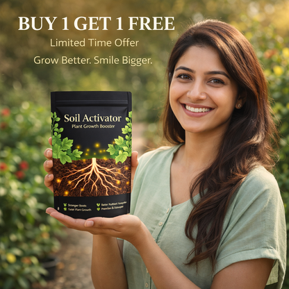 Soil Activator – Plant Growth Booster 🪴🚀 | BUY 1 GET 1 FREE