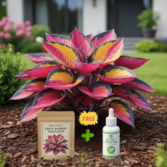 Imported Hosta Flower Seeds  + Free Plant Growth Boost Supplement