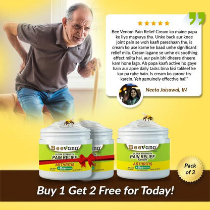 BeeTherapy™ #1 Bee Venom Pain Relief Cream | Buy 1 Get 2 Free🔥